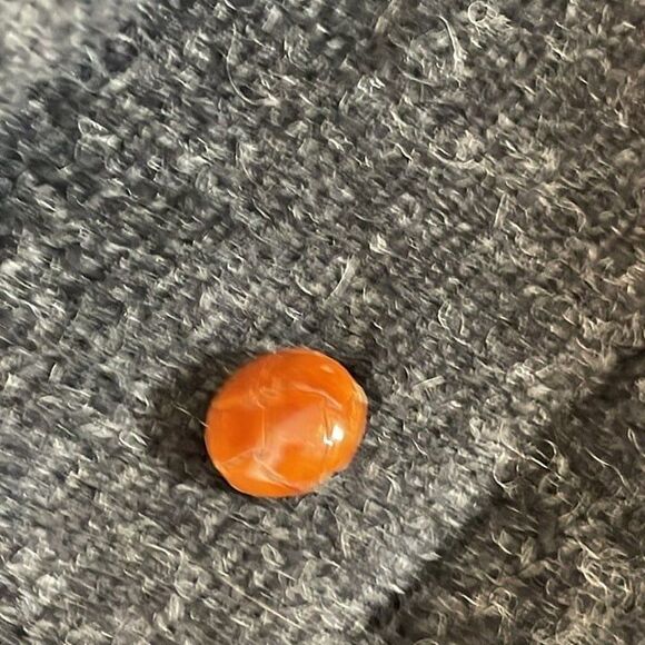 Woolrich Vinatge Charcoal Gray 100% Wool Five Button Cardigan Sweater Size L - Picture 7 of 11